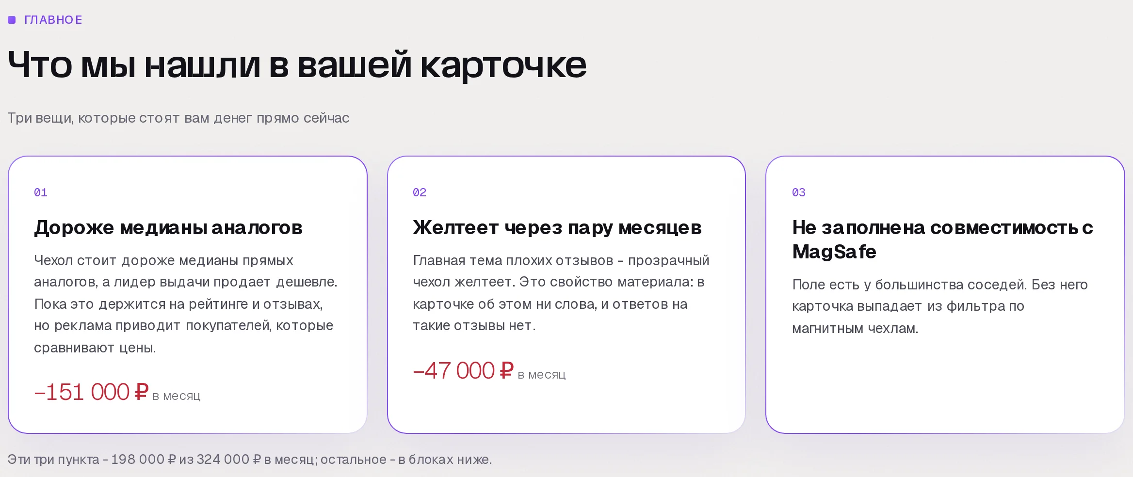 Находки аудита SkuScan