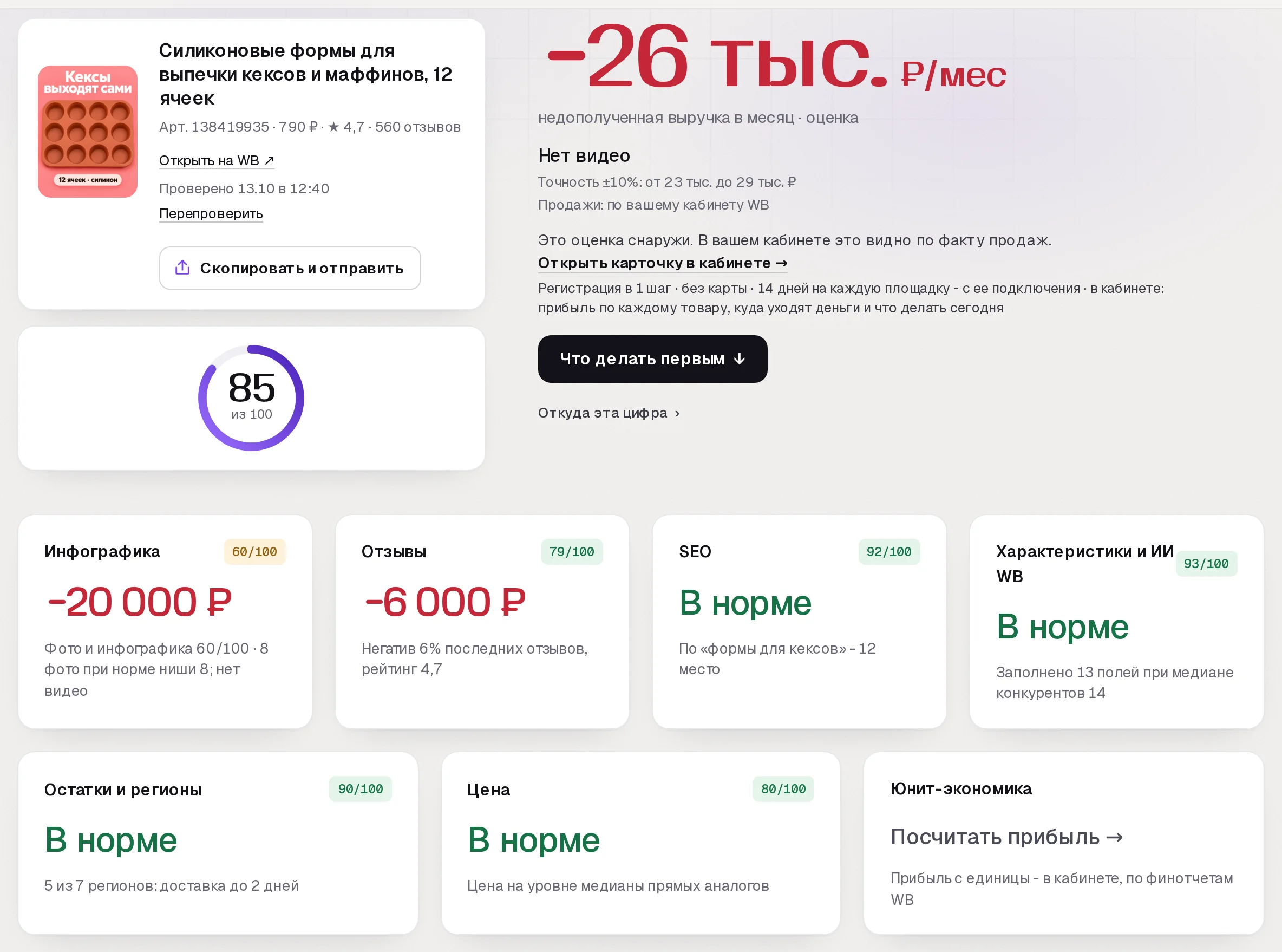 Повторный отчет аудита SkuScan