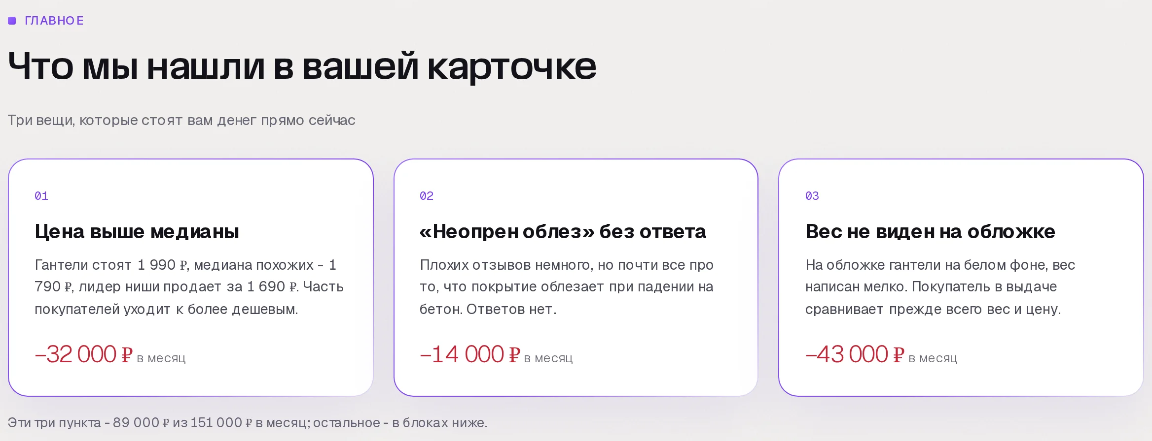Находки аудита SkuScan