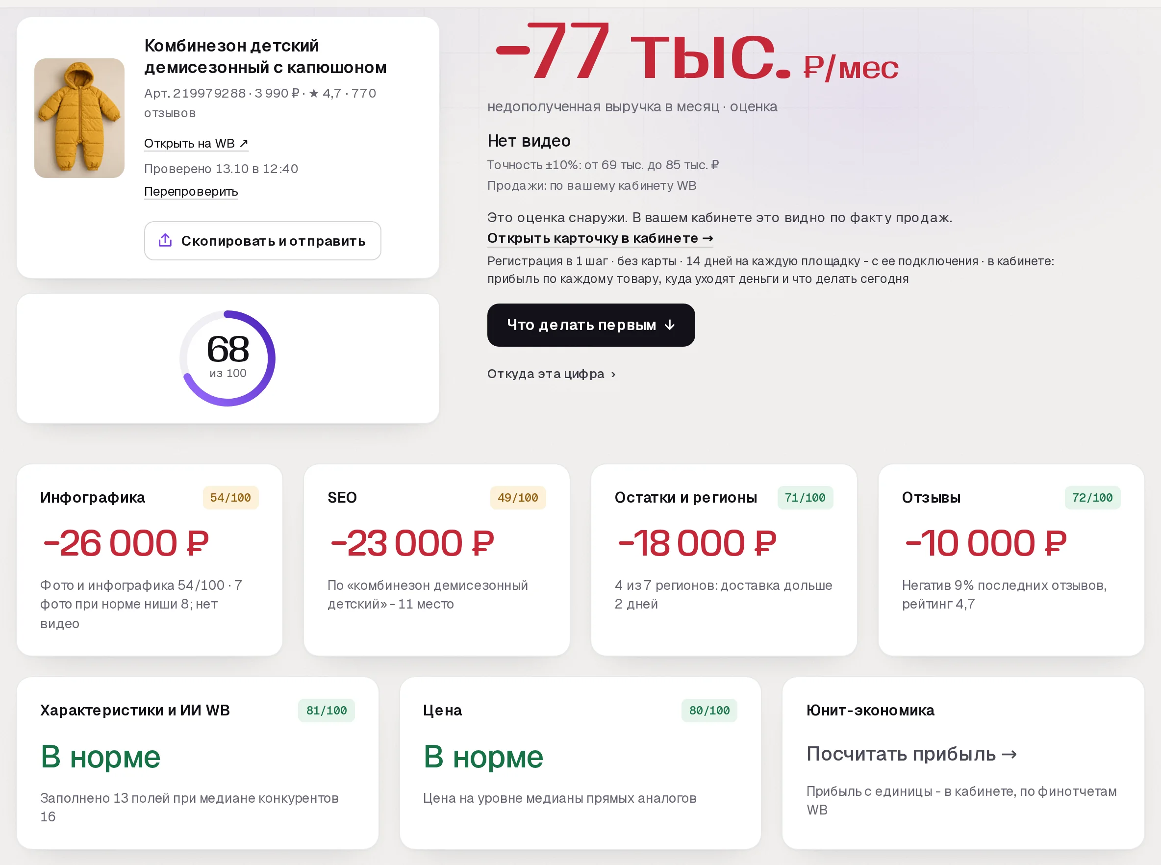Повторный аудит SkuScan