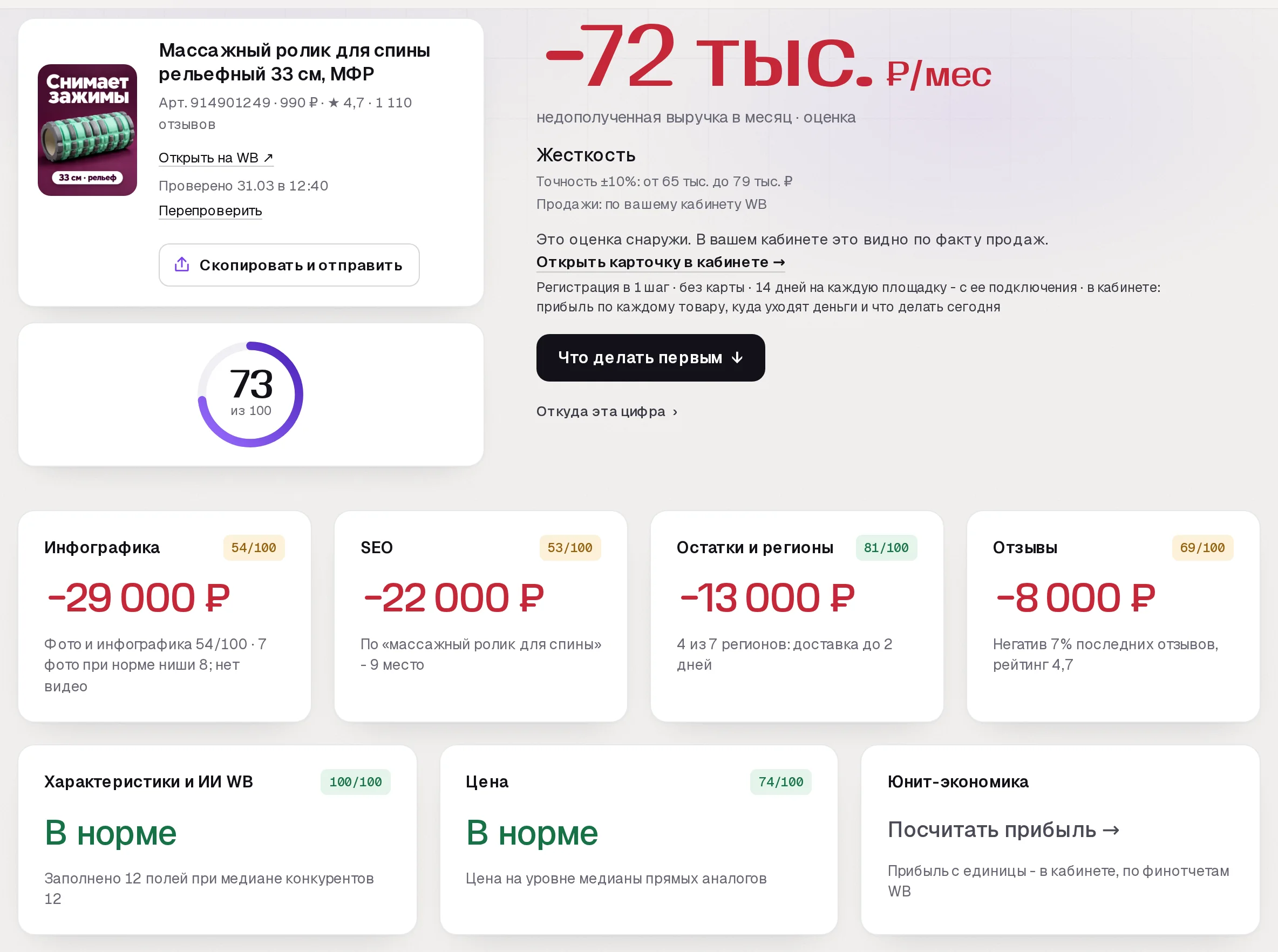 Повторный аудит SkuScan