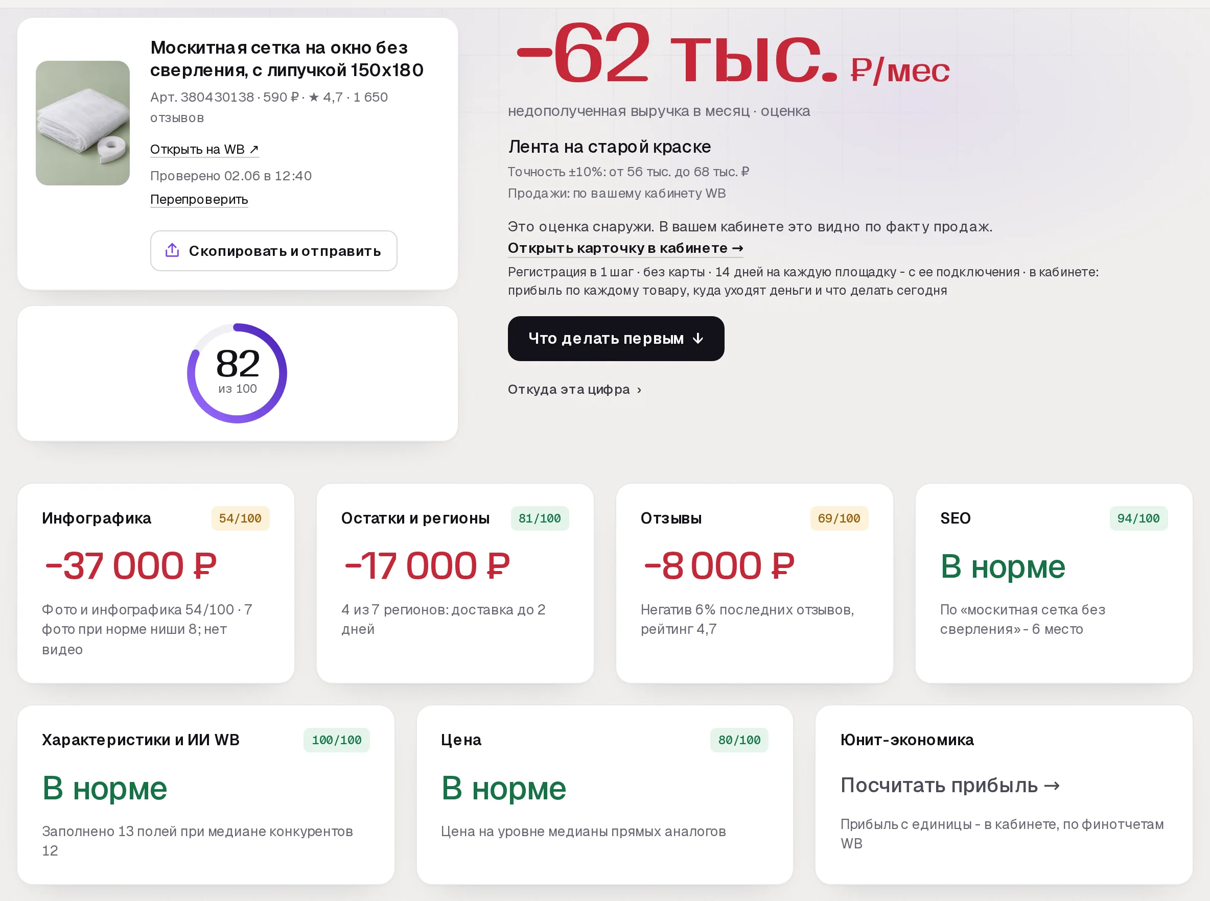 Повторный аудит SkuScan