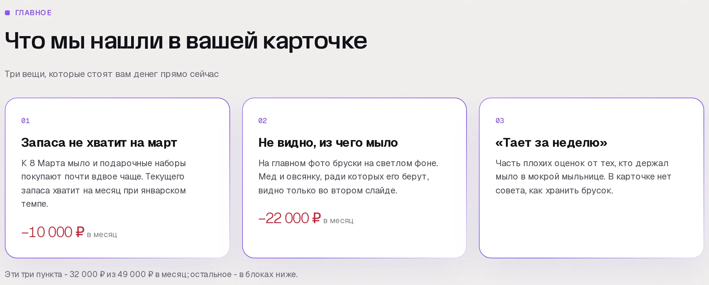 Находки аудита SkuScan