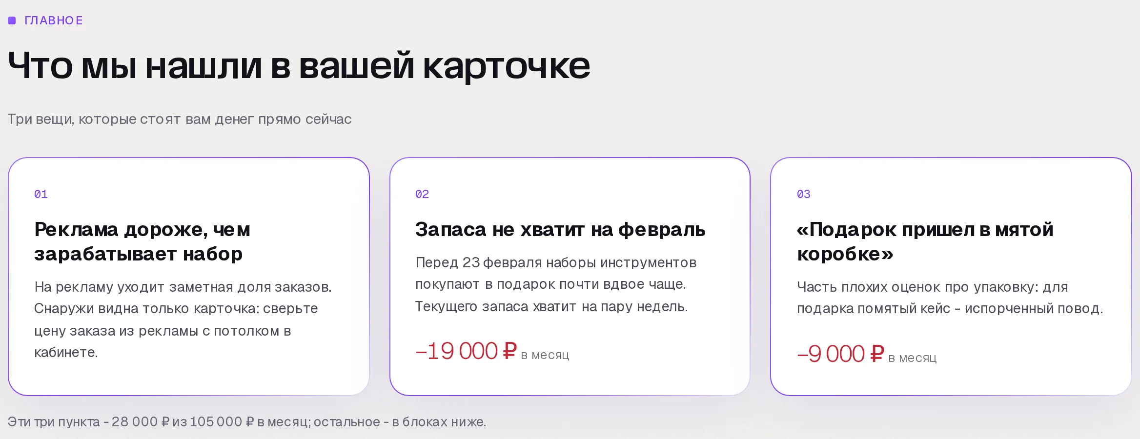 Находки аудита SkuScan