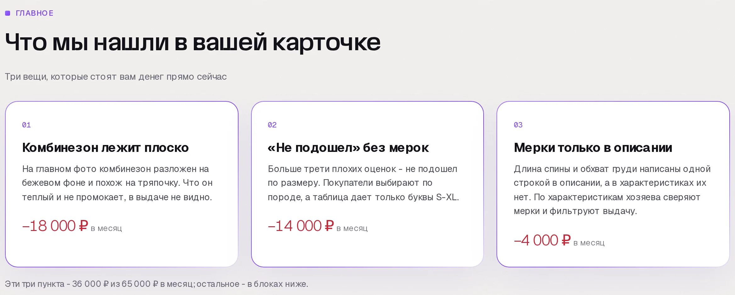 Находки аудита SkuScan