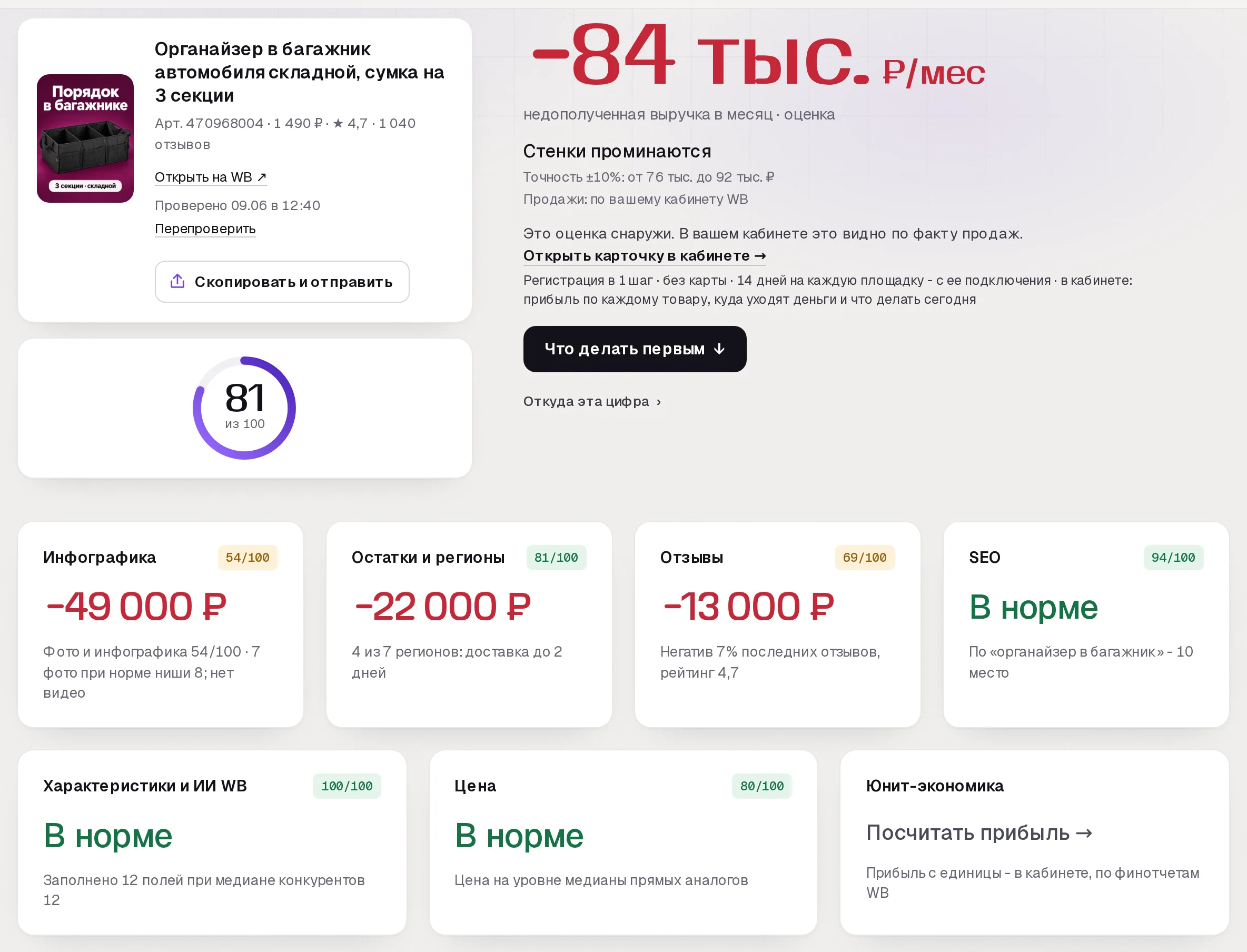 Повторный аудит SkuScan