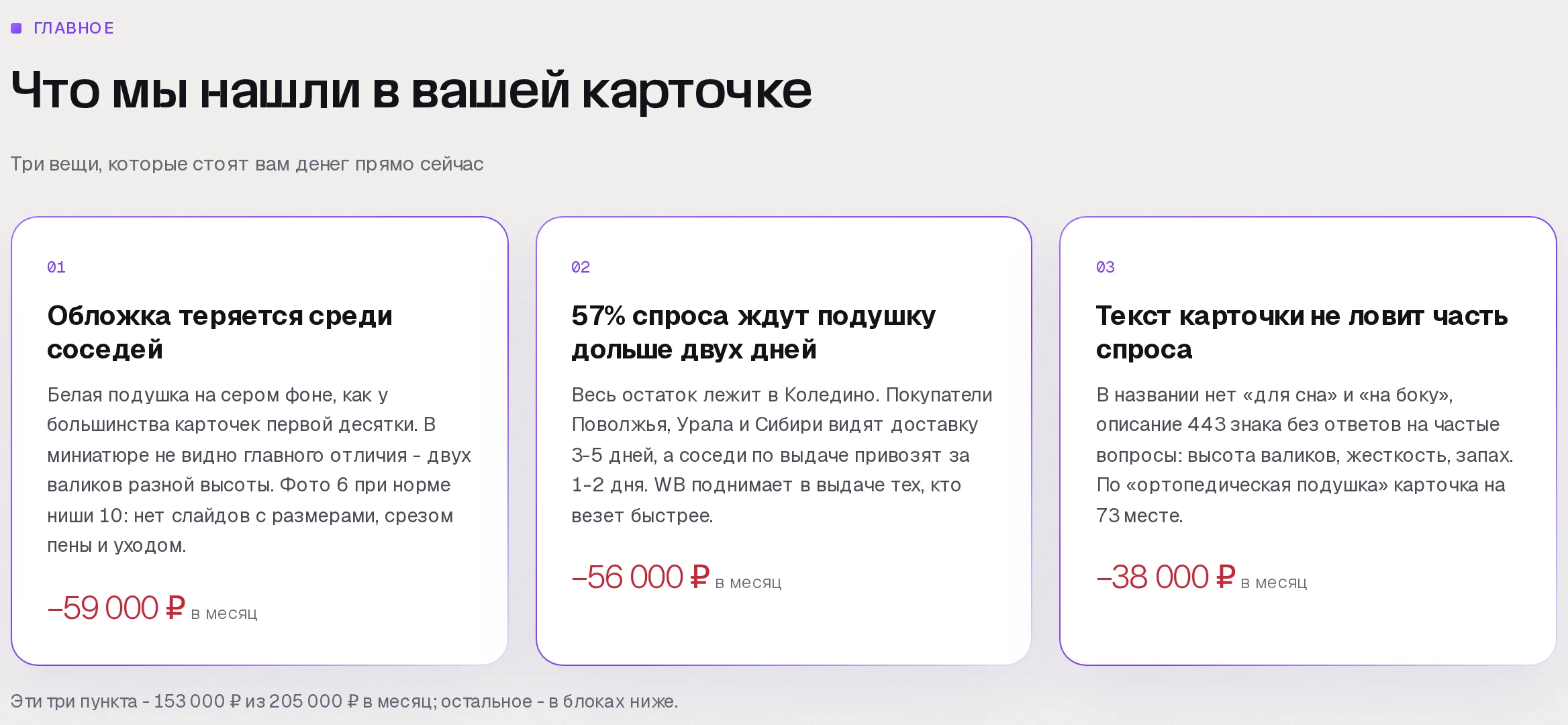 Три находки, которые стоят больше всего: обложка, сроки доставки и текст карточки