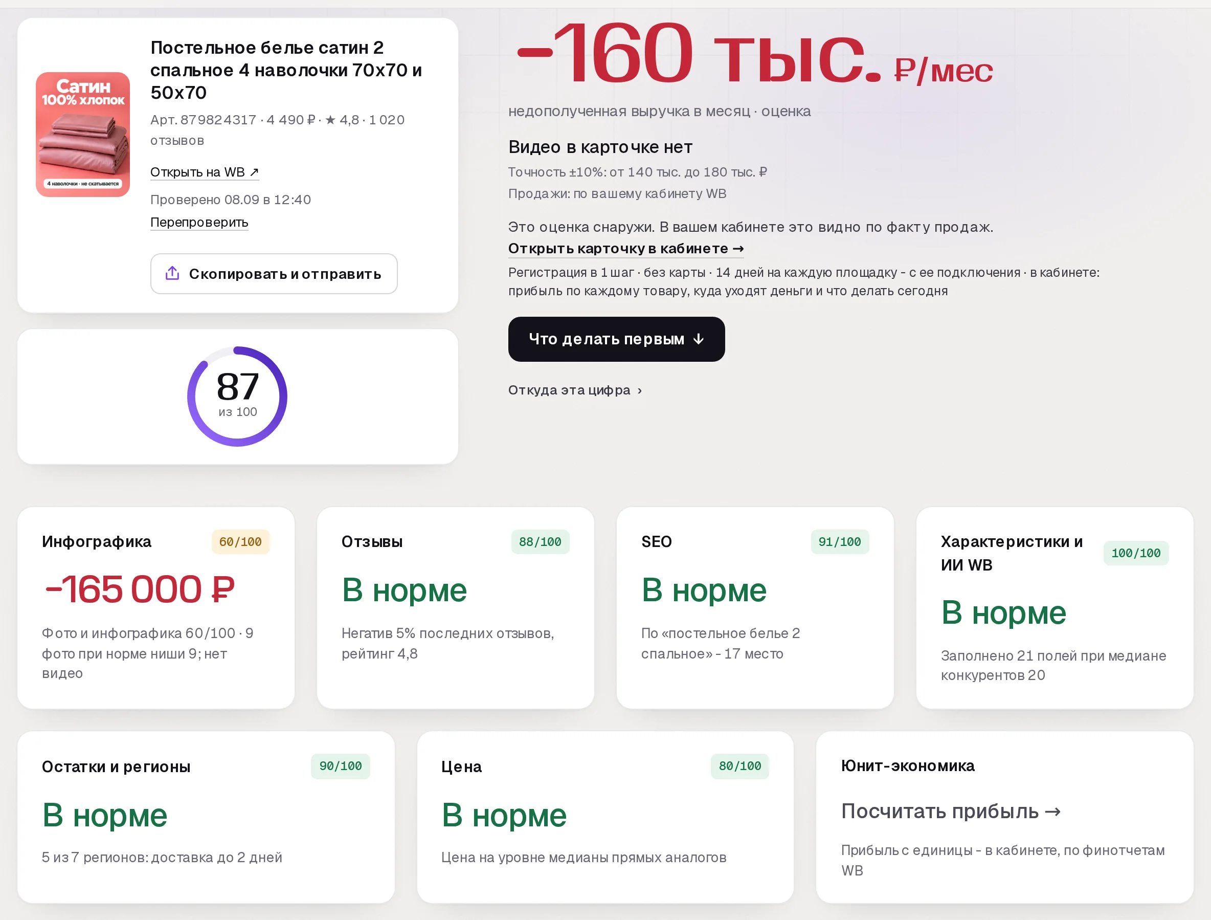 Повторный отчет аудита SkuScan