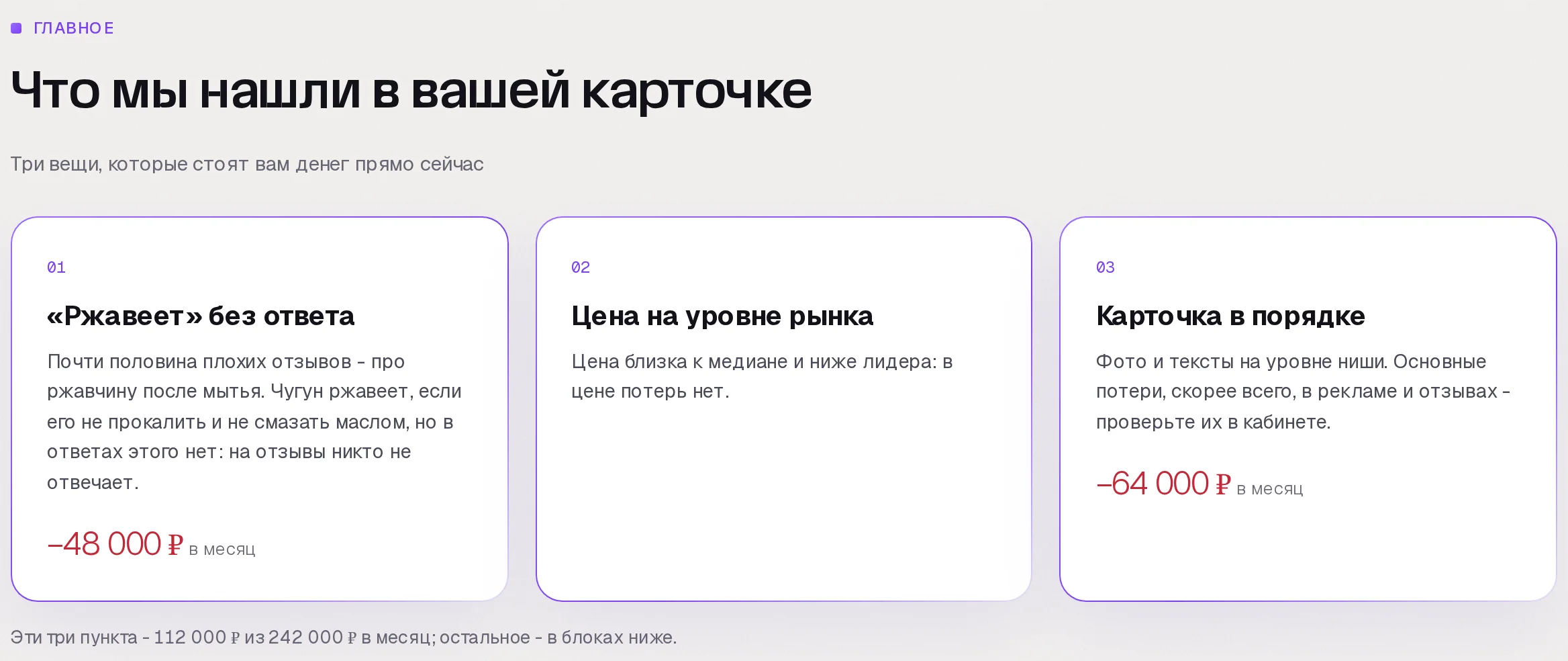 Находки аудита SkuScan