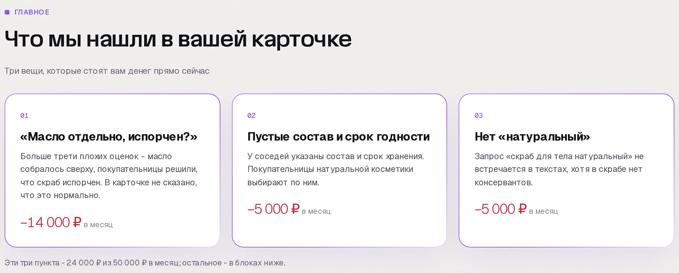 Находки аудита SkuScan