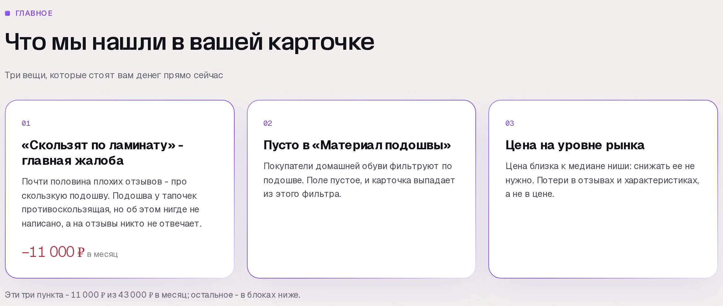 Находки аудита SkuScan