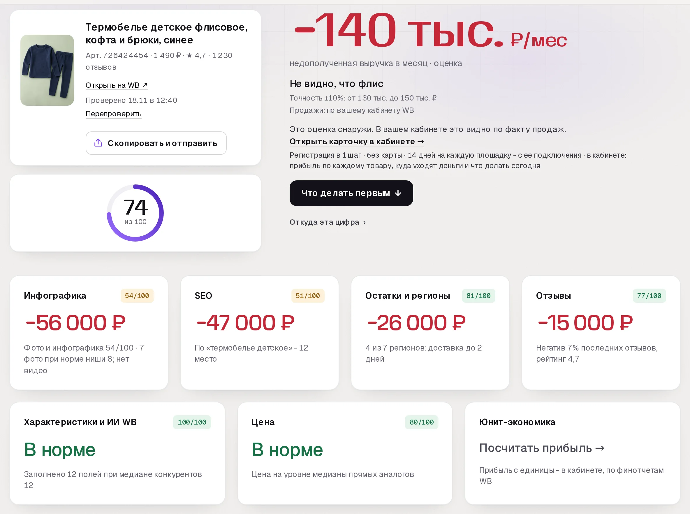 Повторный аудит SkuScan