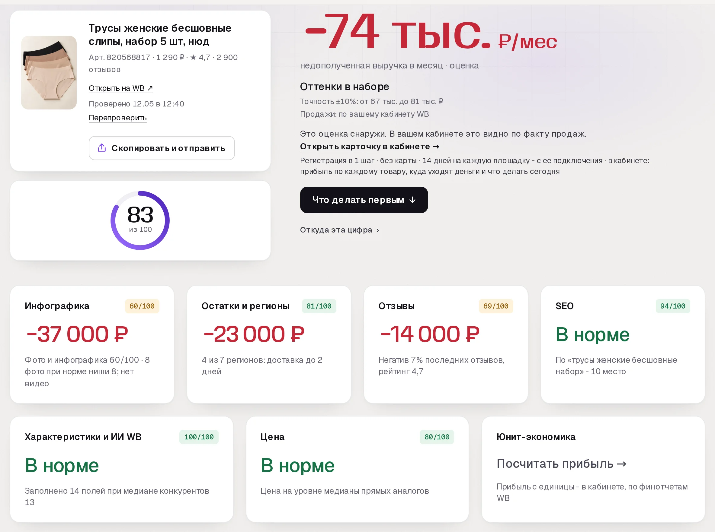 Повторный аудит SkuScan