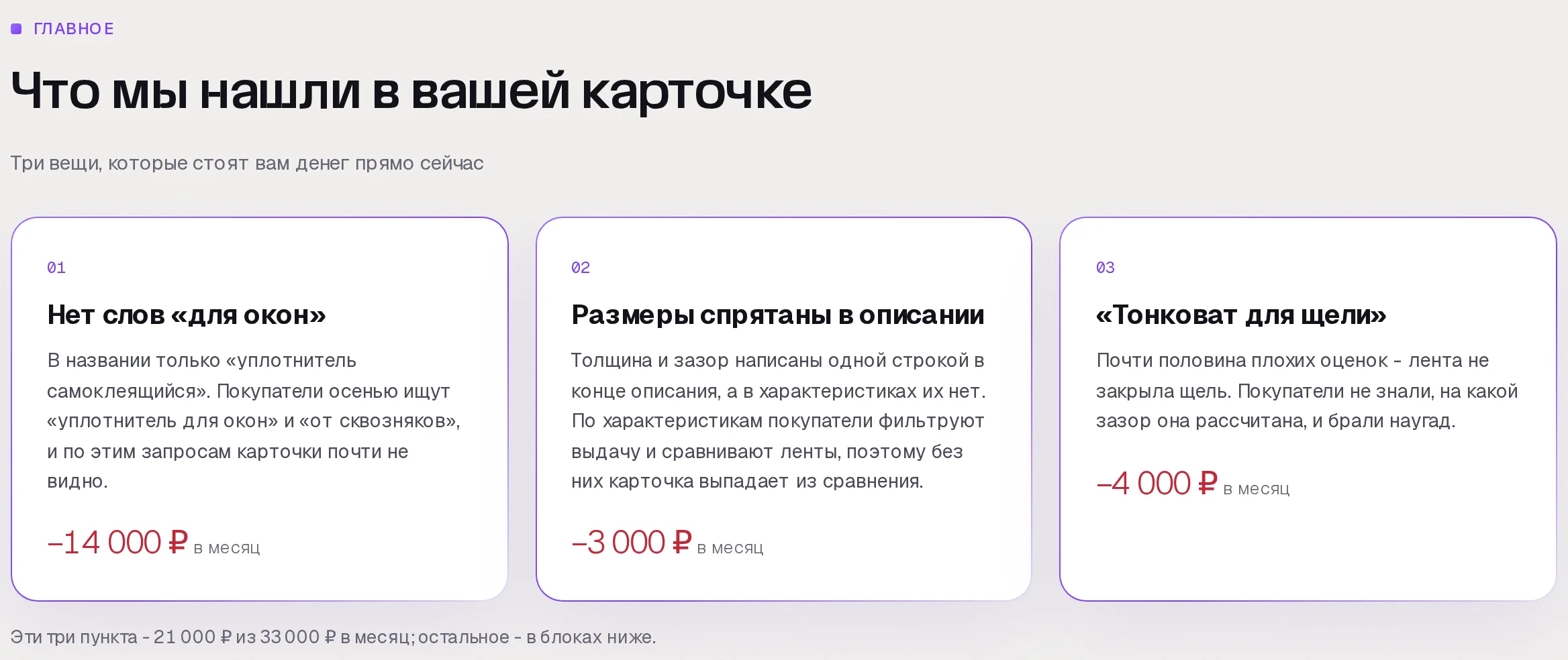 Находки аудита SkuScan