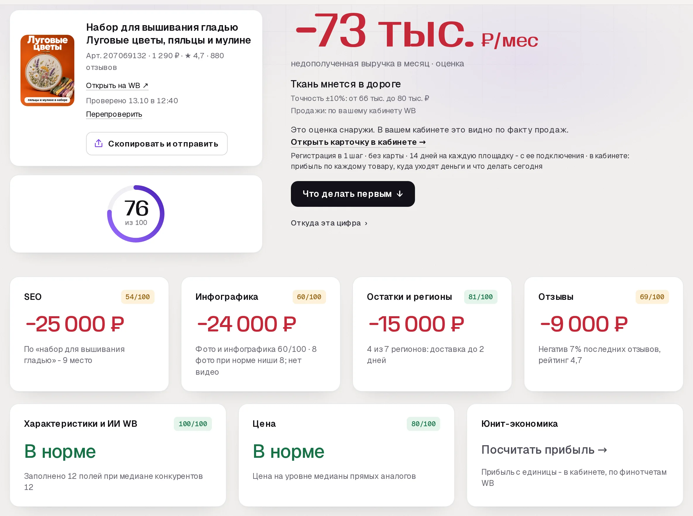 Повторный аудит SkuScan
